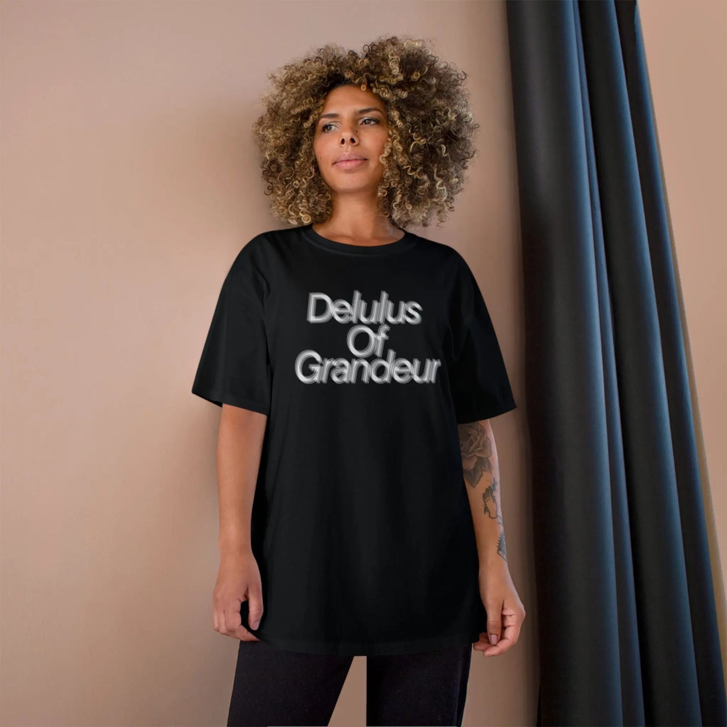 Delulus of Grandur T-Shirt - Black