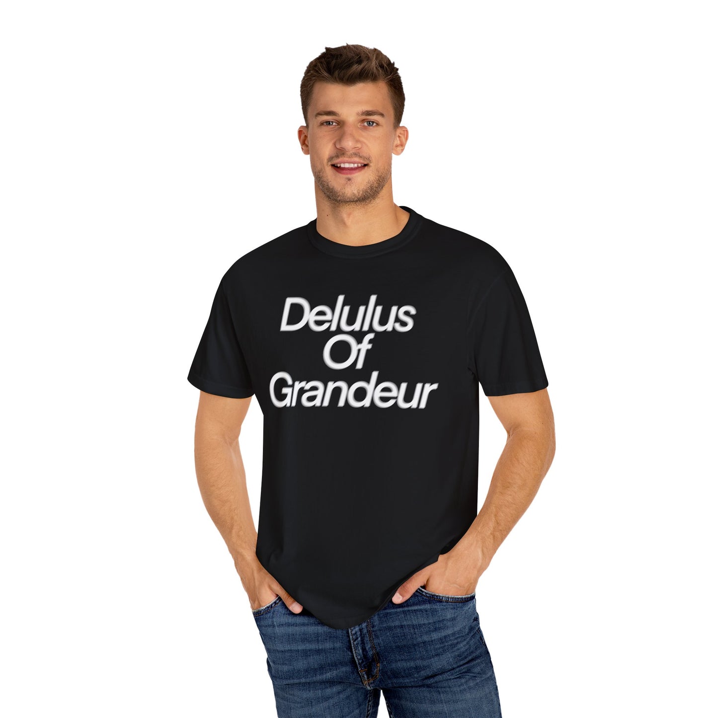 Delulus Of Grandeur T-Shirt - Black