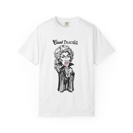 CuntDracula T-Shirt - White/Black