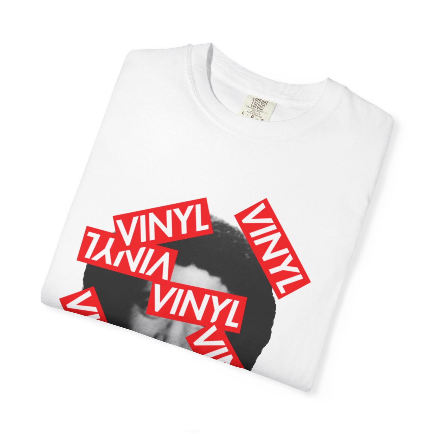Vinyl Richie T-Shirt - White/Red