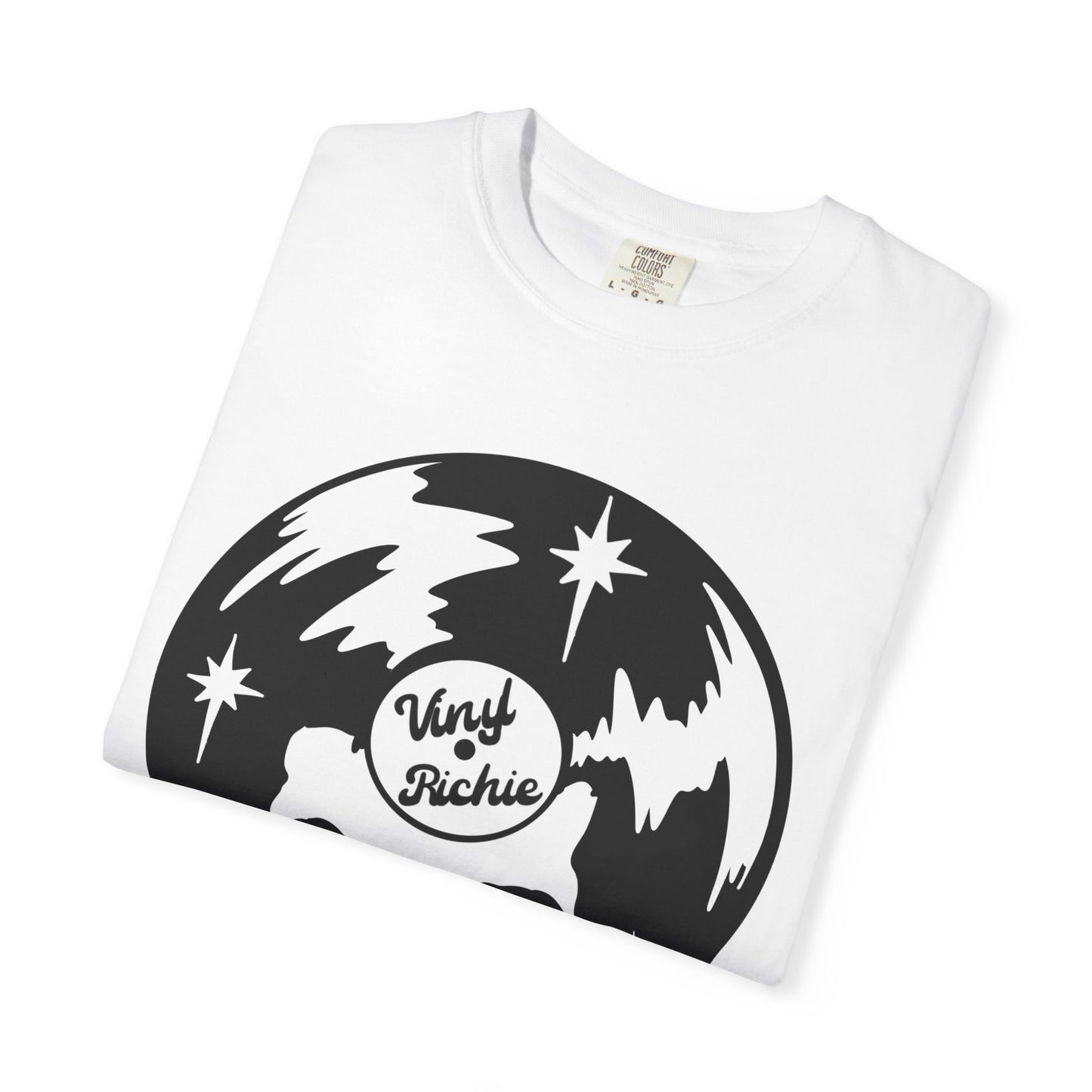 Vinyl Richie T-Shirt - White/Black