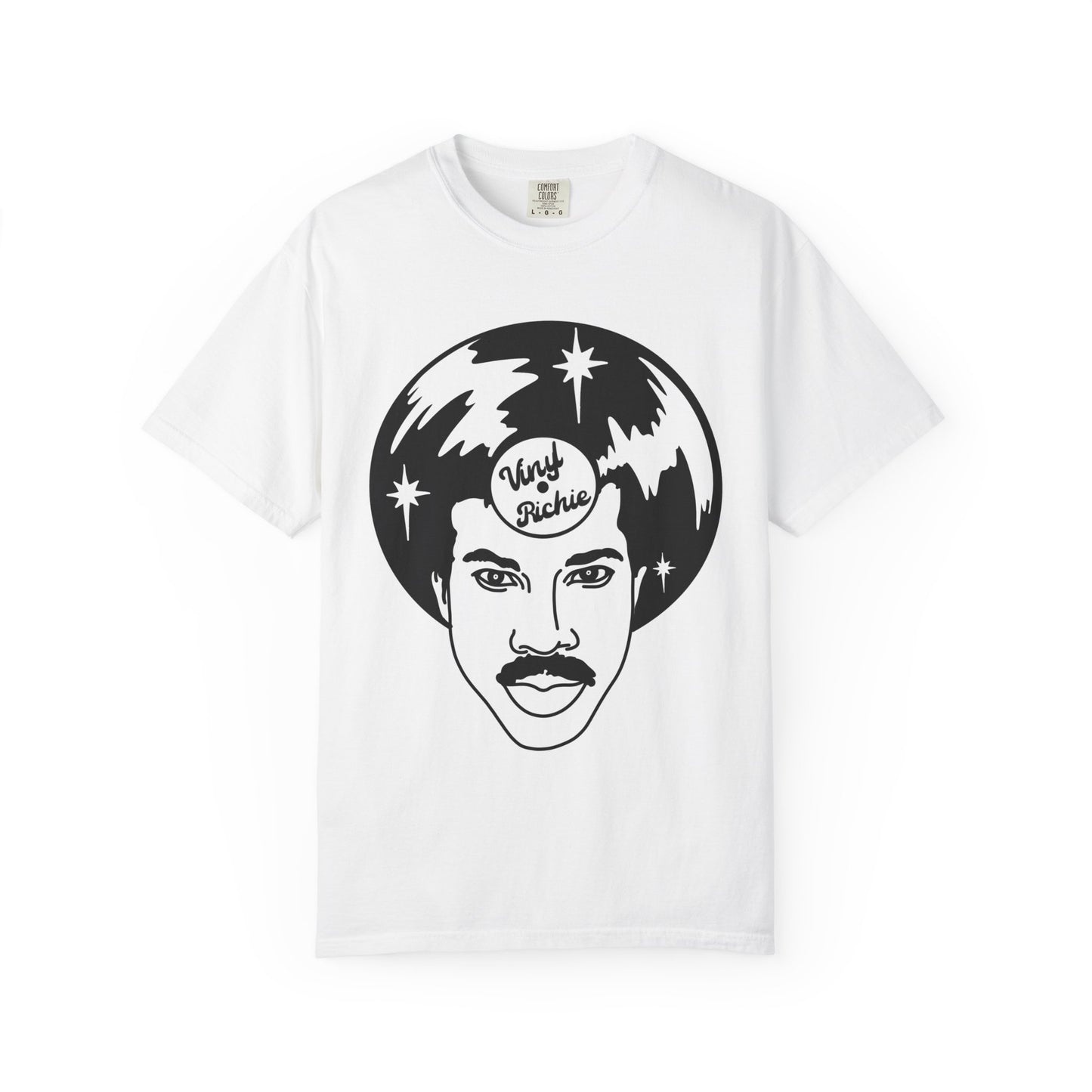 Vinyl Richie T-Shirt - White/Black
