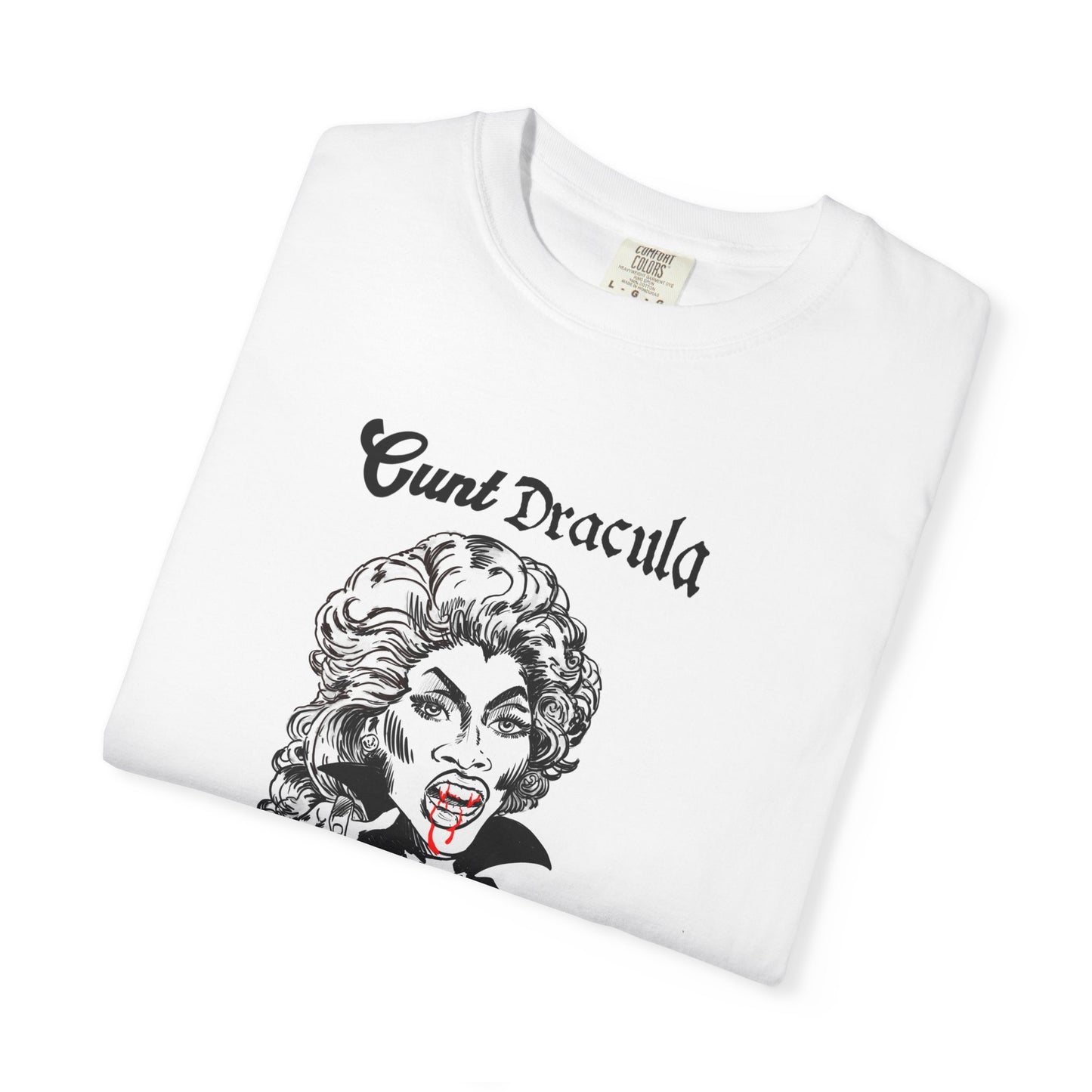 CuntDracula T-Shirt - White/Black
