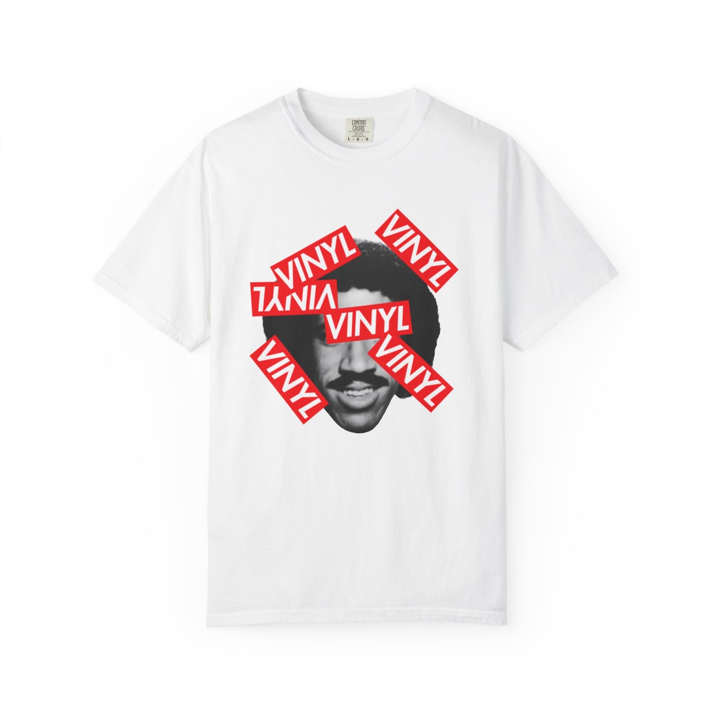 Vinyl Richie T-Shirt - White/Red