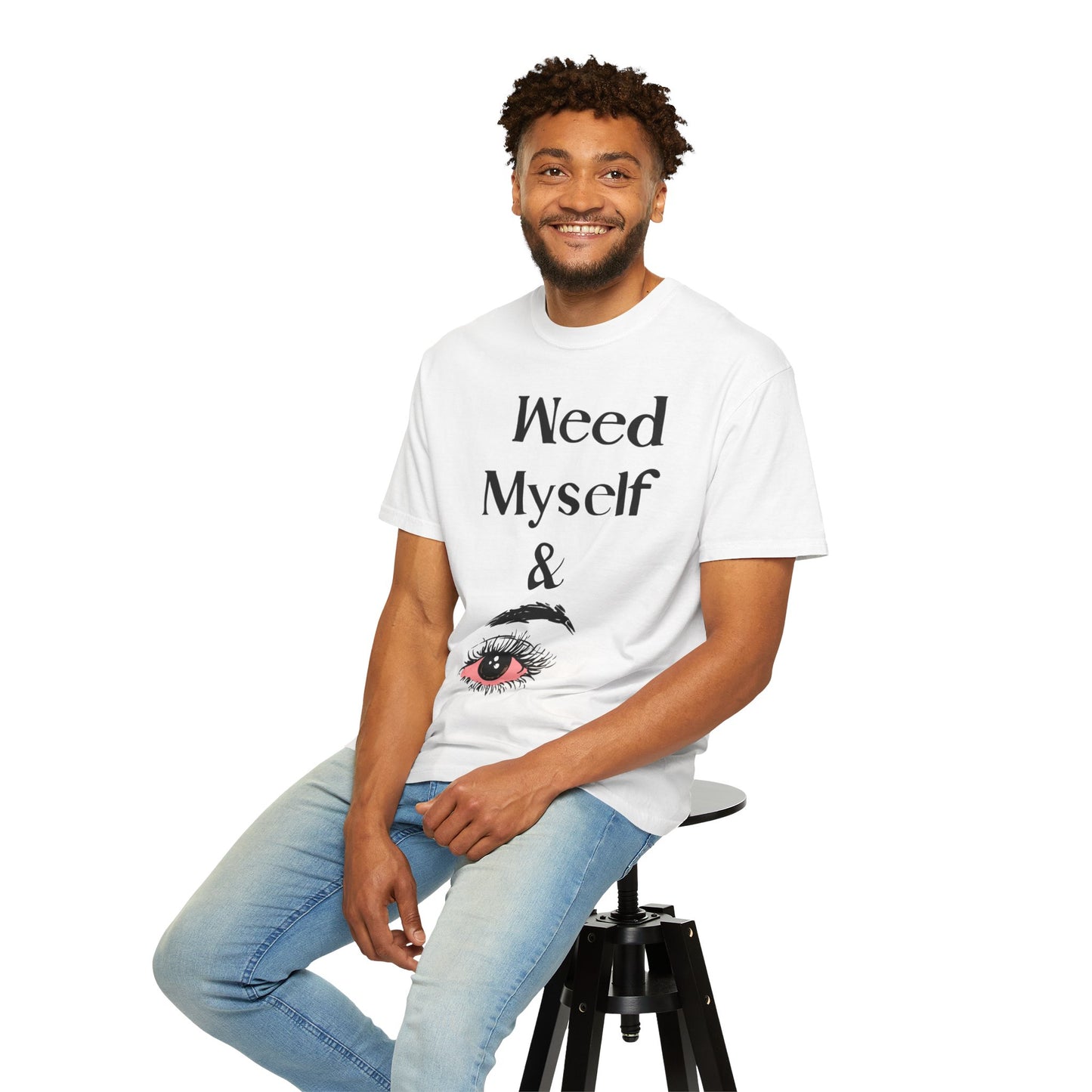 Weed Myself & I T-Shirt - White
